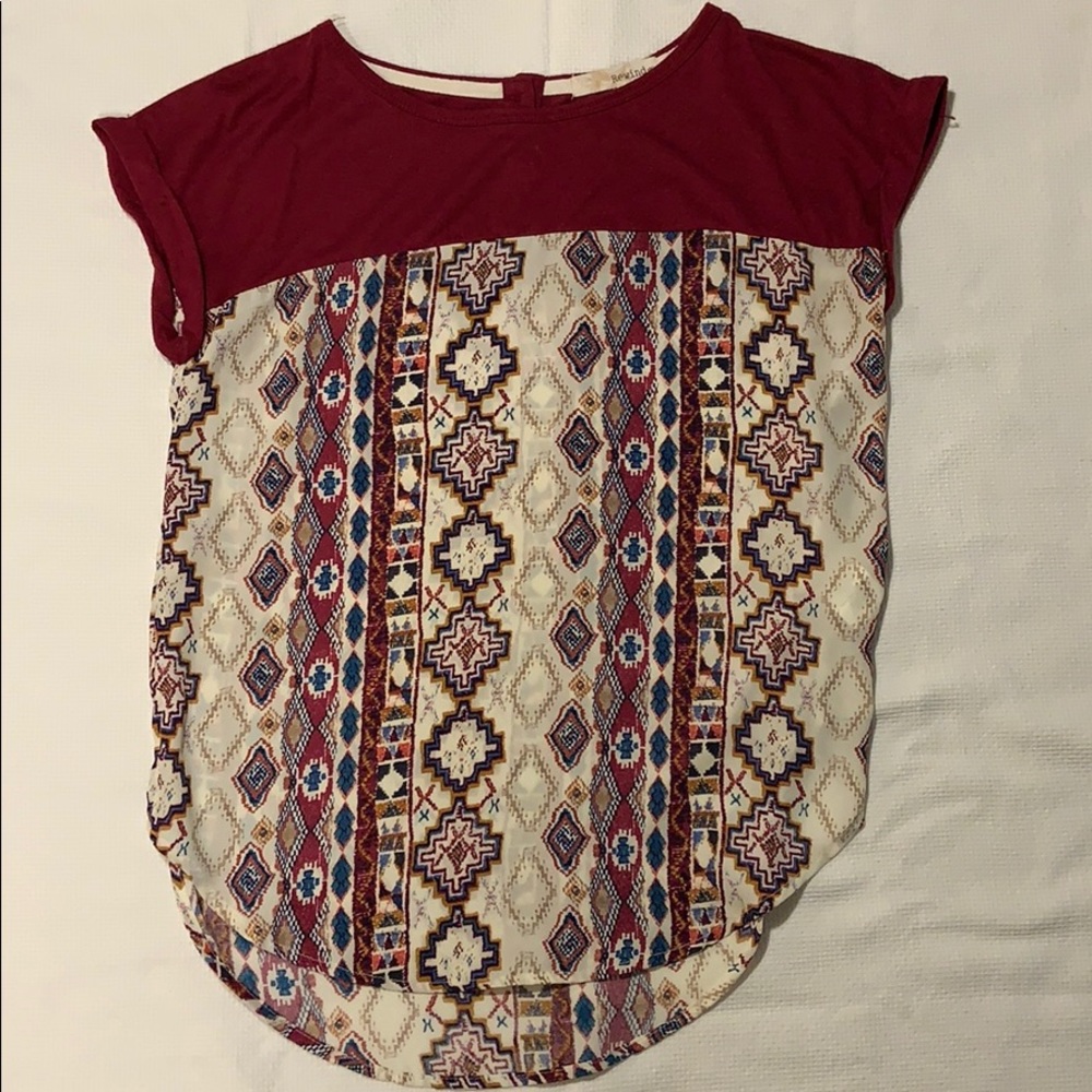 Crew Neck Short Sleeve T-Shirt